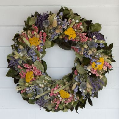 Lavender Flowers Wreath 