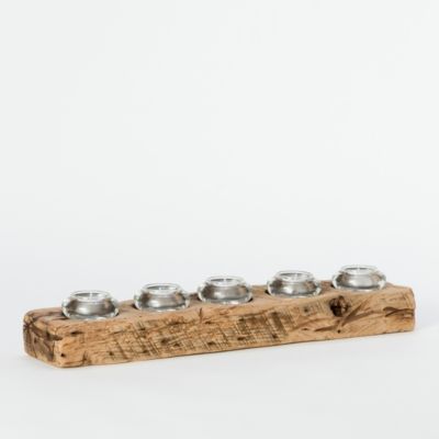 Barn Raising Candleholder