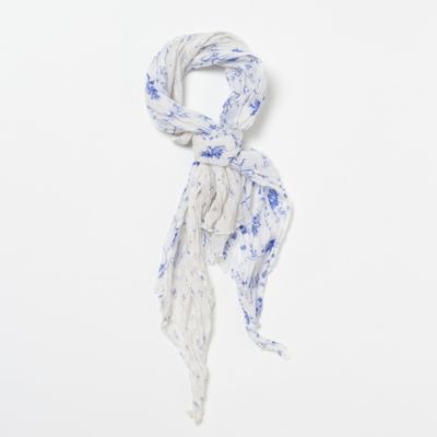 Porcelain Garden Scarf