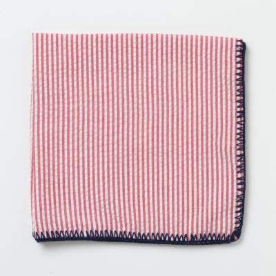Whipstitch Seersucker Napkin