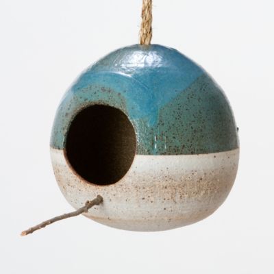 Mineral Birdhouse, Cobalt