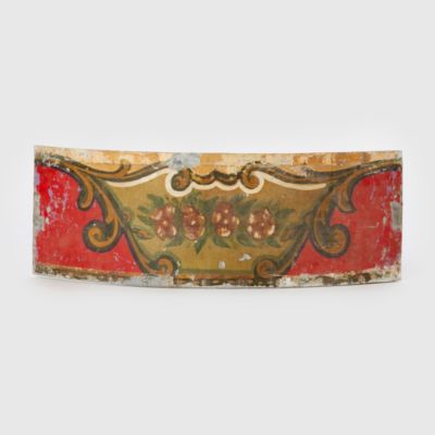 Vintage French Carousel Panel