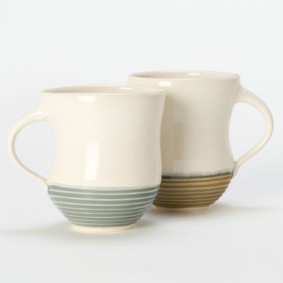 Curved Stripes Mug