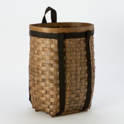 Woven Ash Wood Pack Basket Terrain