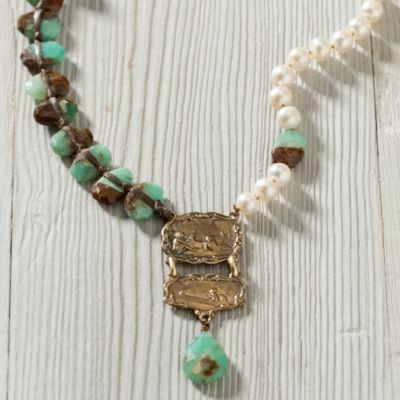 Lyric Chrysoprase Necklace