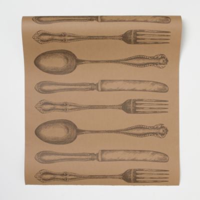 Flatware Disposable Paper Table Runner Terrain