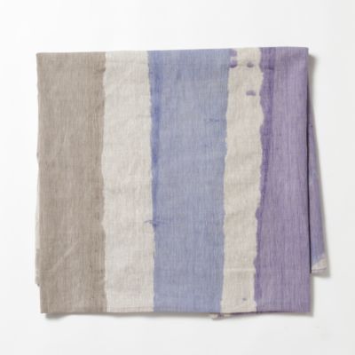 Hand-Painted Linen Tablecloth 
