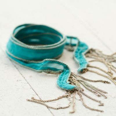 Silk Road Bracelet, Blue