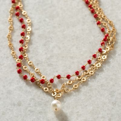 Sunset Key Necklace