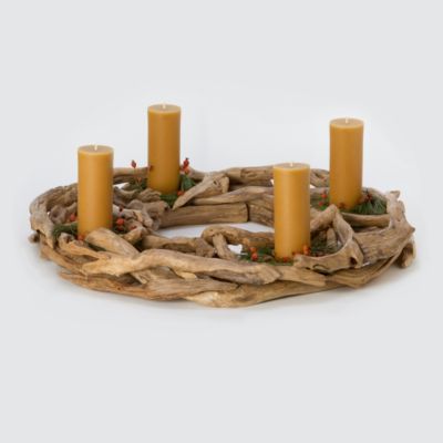 Driftwood Wreath Candleholder