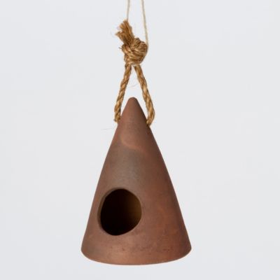 Ceramic Cone Birdhouse