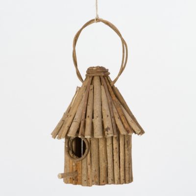 Log Cabin Birdhouse