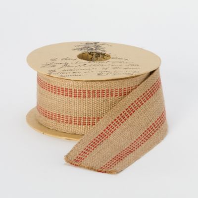 Striped Jute Webbing