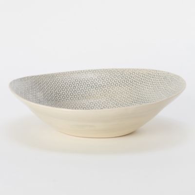 Dotted Lace Serving Bowl