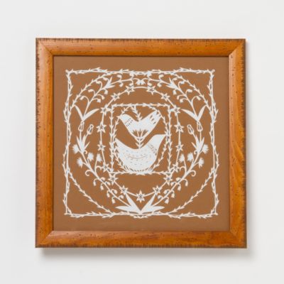 Nesting Birds Papercut