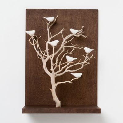 Birds in Trees Curio, Medium