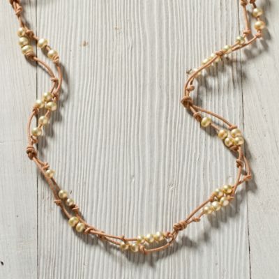 Scattered Pearls Bracelet, Natural