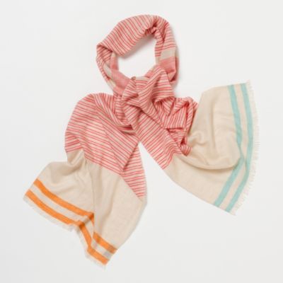 Ladakh Scarf, Tangerine
