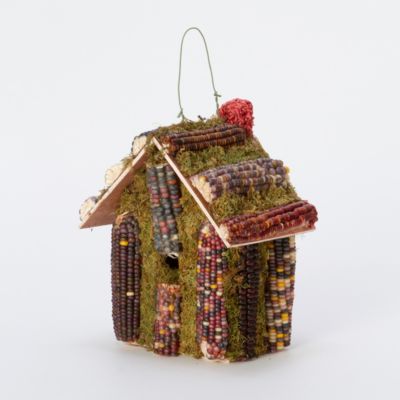 Edible Corn Birdhouse 
