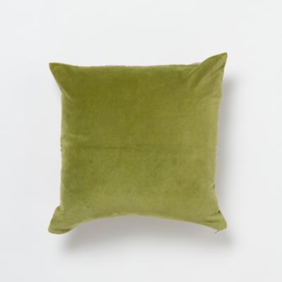 English Velvet Pillow, Moss
