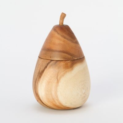 Carved Pear Box