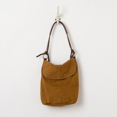 Suede Slouch Bag