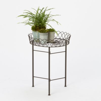 Wrought Iron Tray Table