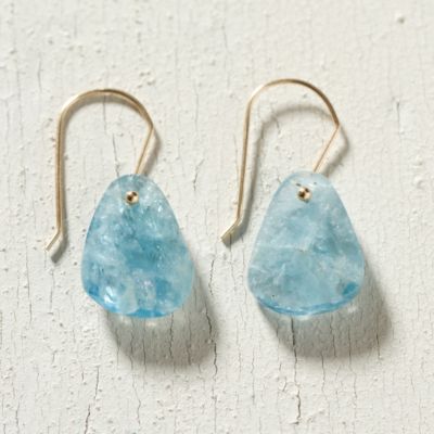 Aquamarine Drop Earrings