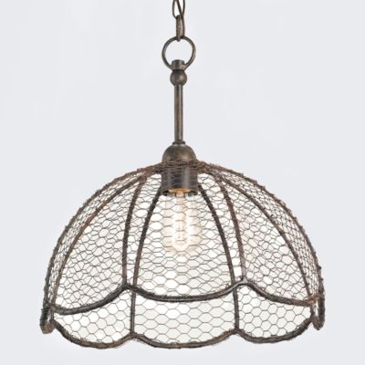 Beehive Basket Lamp