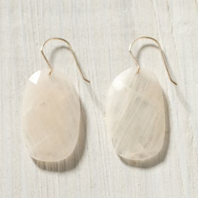 Moonstone Drop Earrings