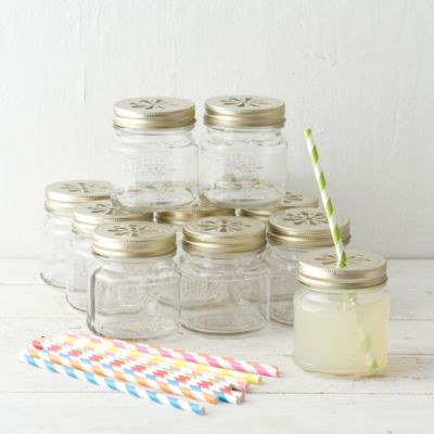Garden Party Drink Jars
