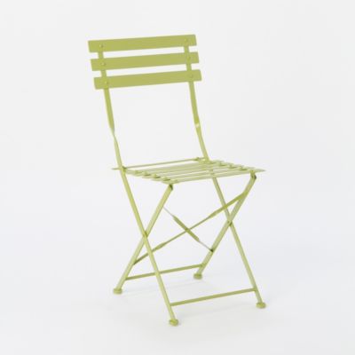 Painted Metal Bistro Chair