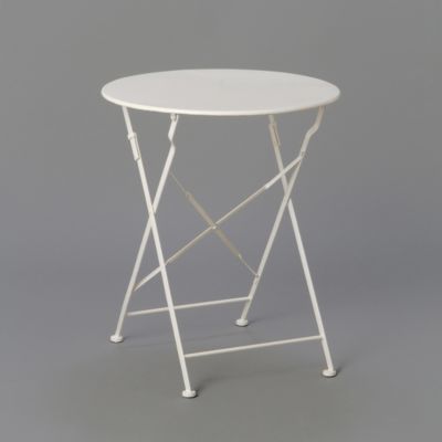 Painted Metal Bistro Table