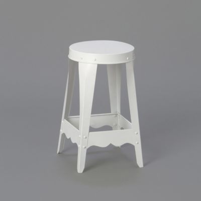Scalloped Stacking Stool