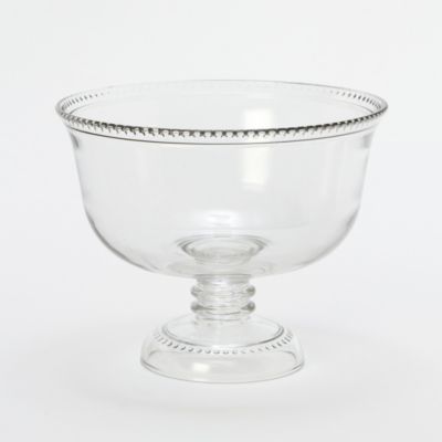 Dotted Rim Serving Bowl