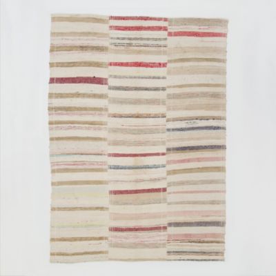 Banded Kilim Rug, Large