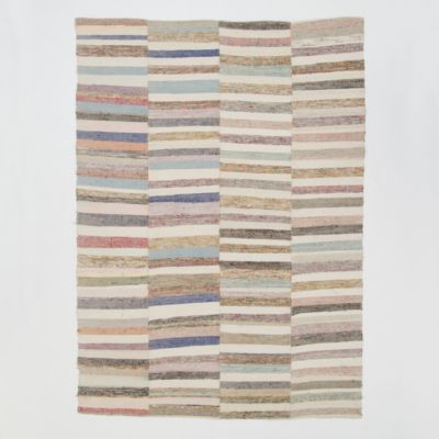 Banded Kilim Rug, Small