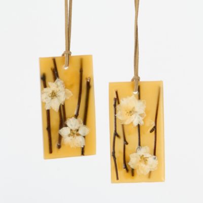 Pressed Flower Sachets, Honey Tobacco