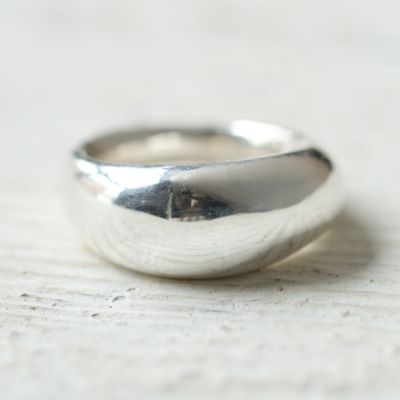 Molten Silver Ring
