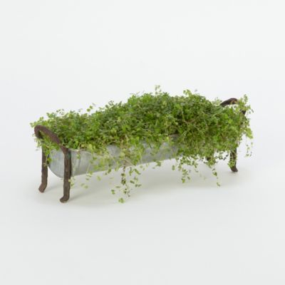 Galvanized Windowsill Tray