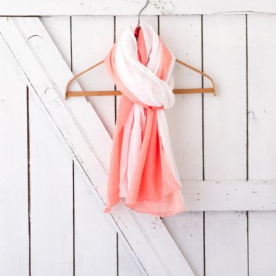 Ombre Coral Scarf