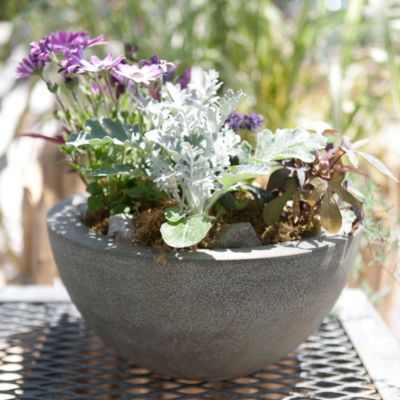Hemisphere Fiber Pot,  Small