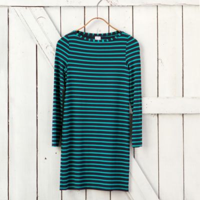 Sun Protective Boat Neck Dress