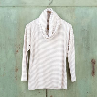 Sun Protective Cowl Neck Top