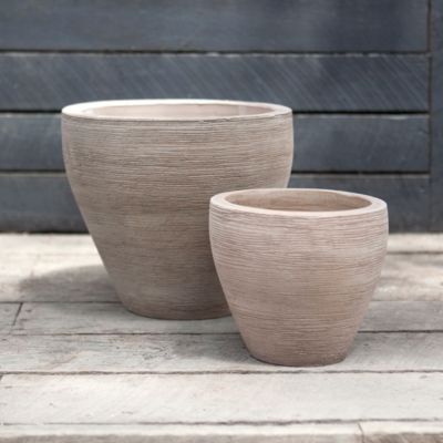 Etched Taper Pot