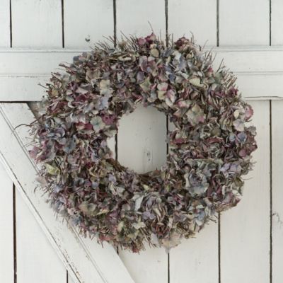 Blue Hydrangea Wreath