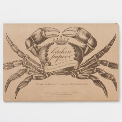 Seaside Paper Placemat Pad Terrain