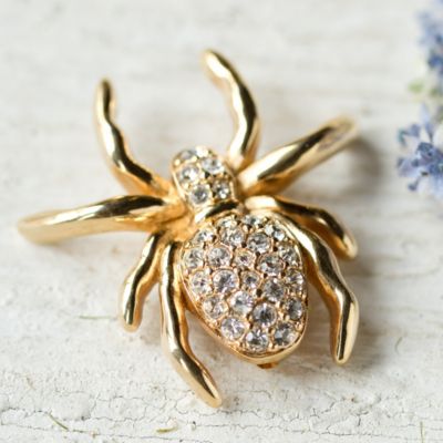 Vintage Spider Brooch