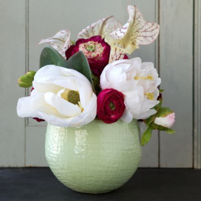 Silk Spring Bouquet, Peony