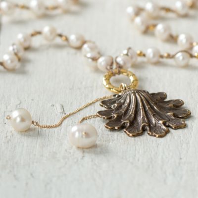 Bronze Frond Necklace